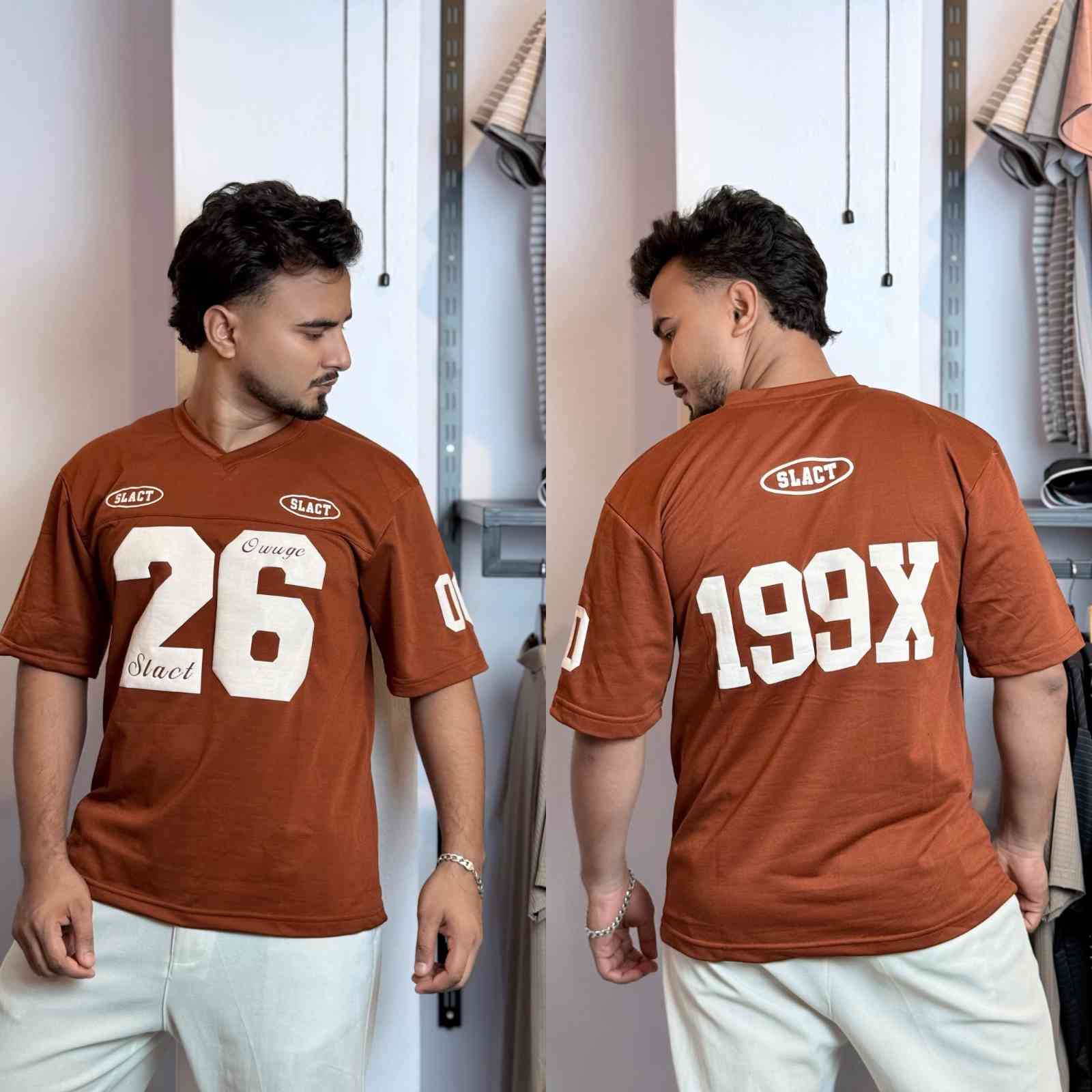 SLACT Oversized V-Neck
